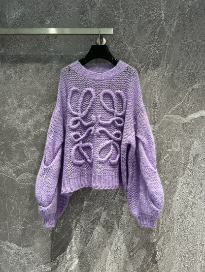 LOE Loose Contour Seahorse Sweater