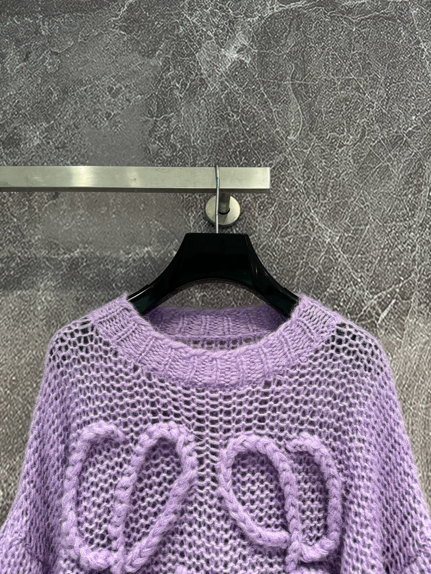 LOE Loose Contour Seahorse Sweater