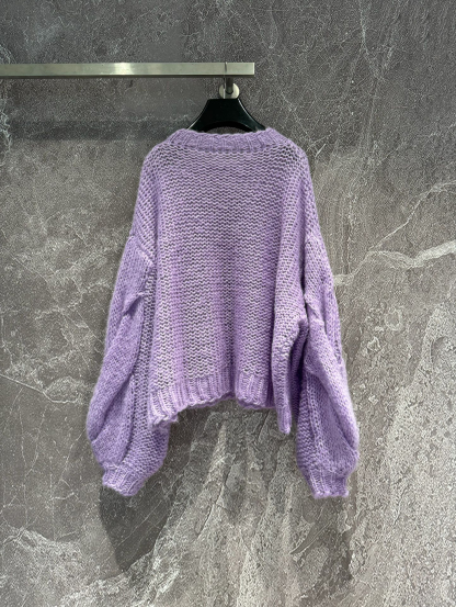 LOE Loose Contour Seahorse Sweater