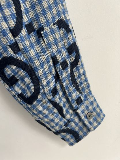 GUCC jacquard all-over print shirt