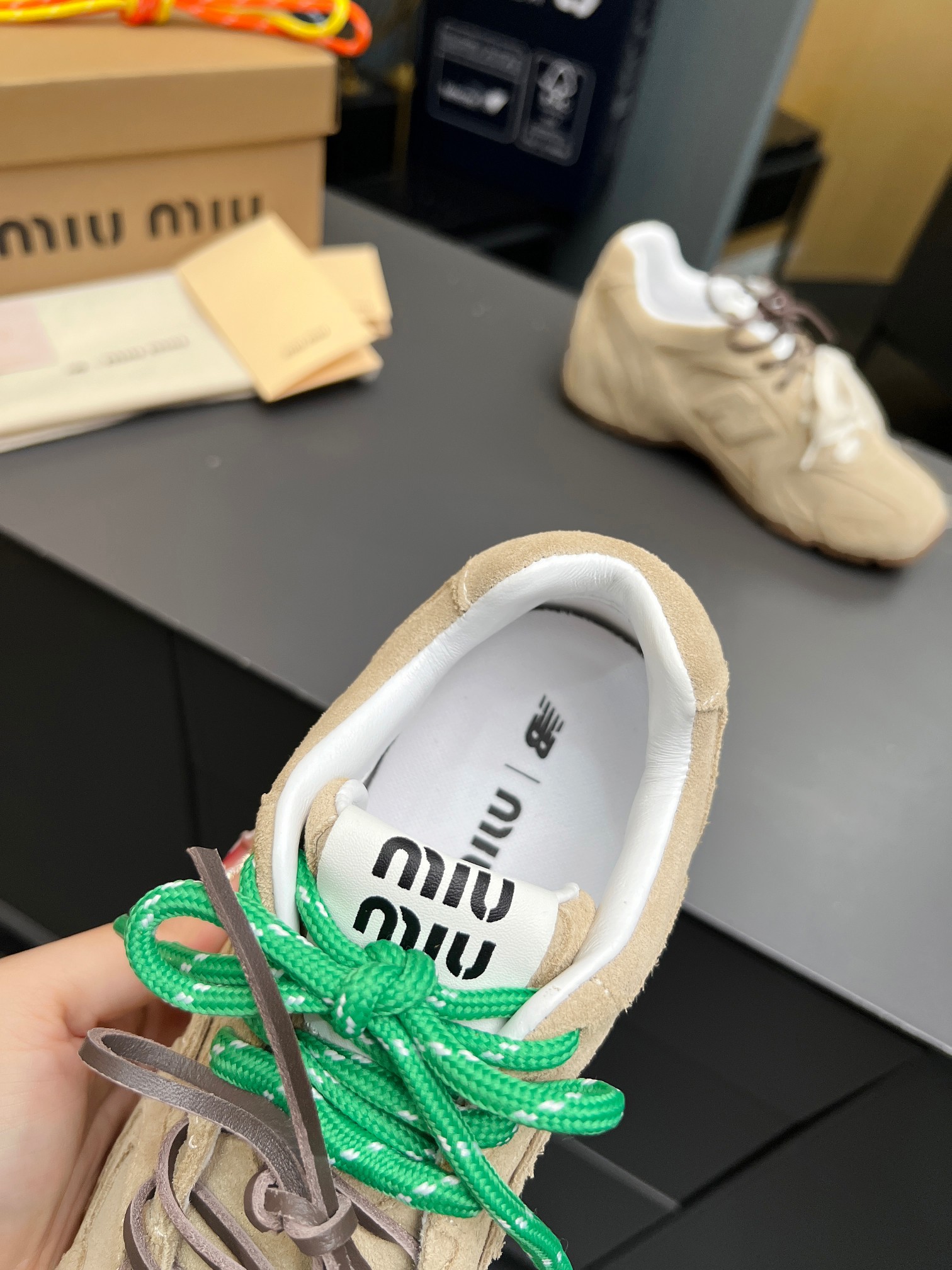 NEW BA x Miu Couple's Sneakers