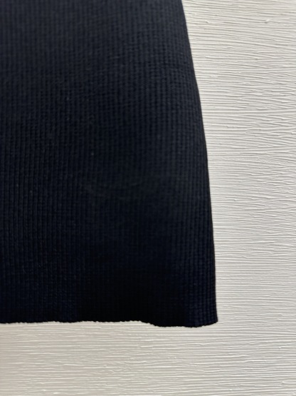 LU25SS round neck chain knit dress