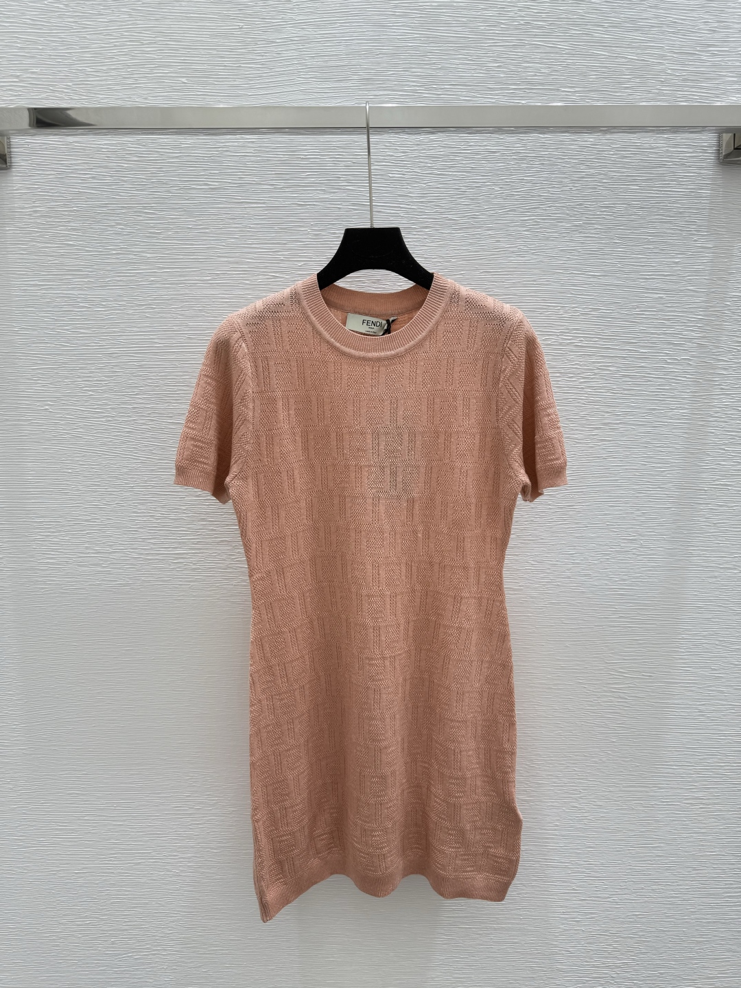 FEN25SS Knit Crew Neck Maxi Dress