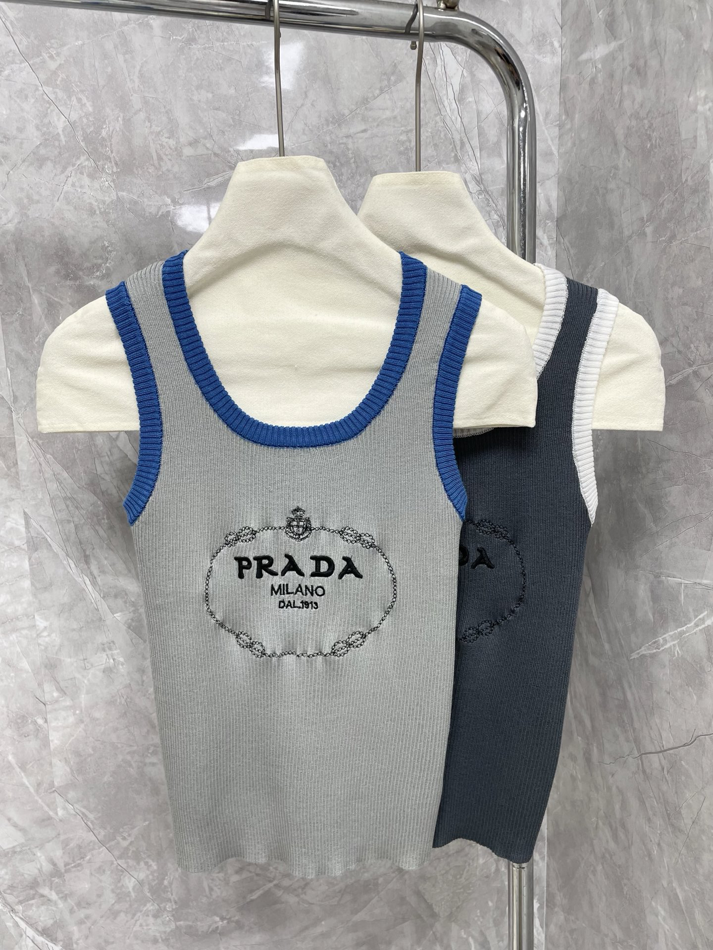 PRAD25SS Embroidered Threaded Wrap Vest