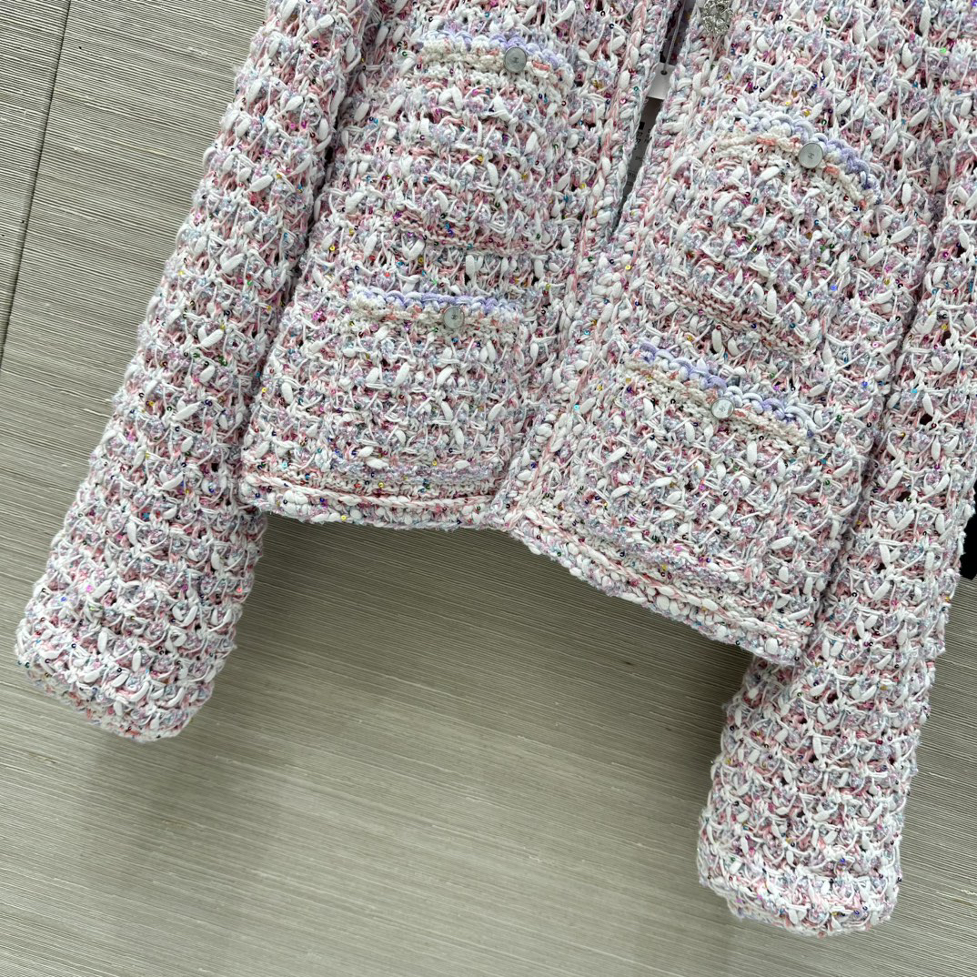 CHANE25SS colorful macaron cardigan