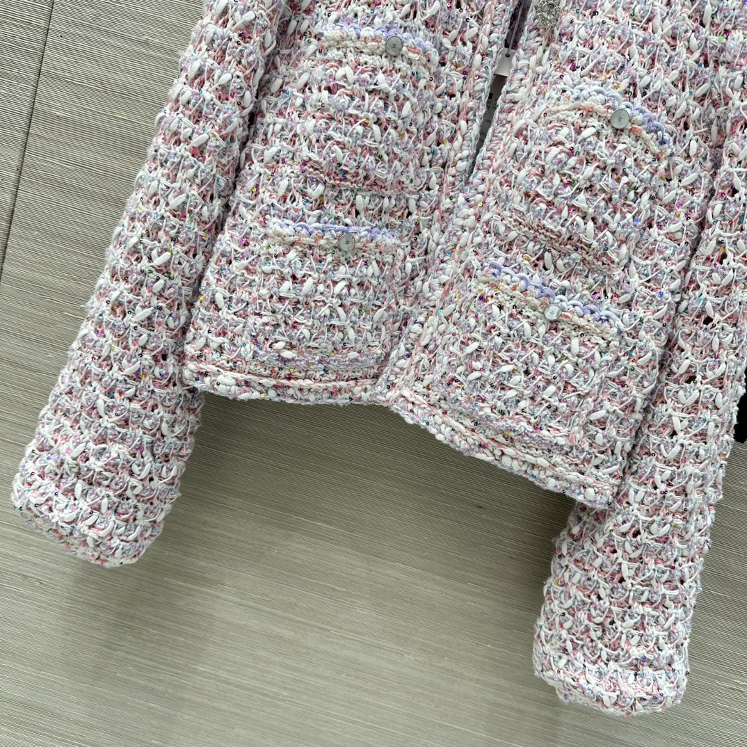 CHANE25SS colorful macaron cardigan