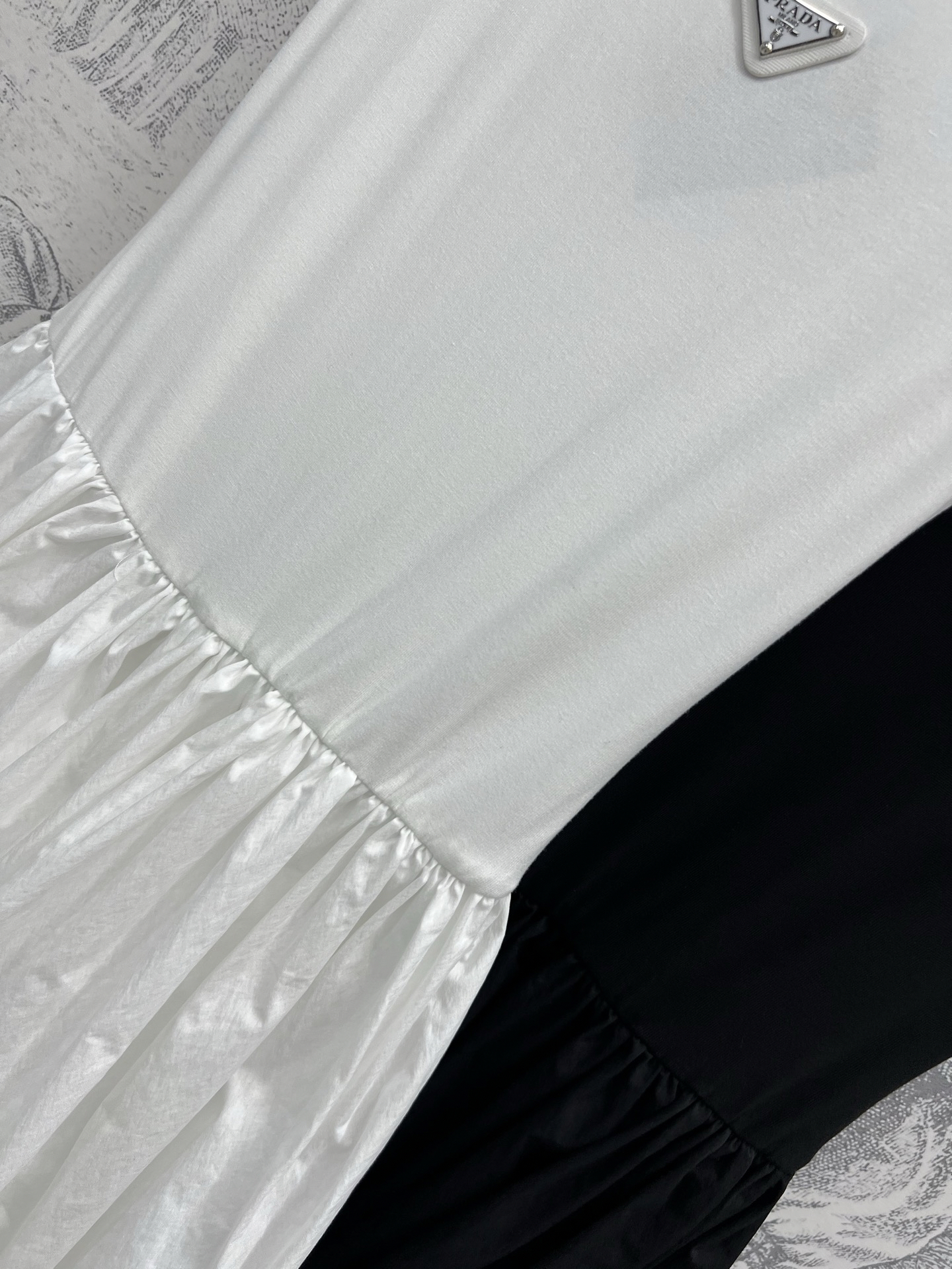 PRAD25SS Vest Patchwork Pod Dress