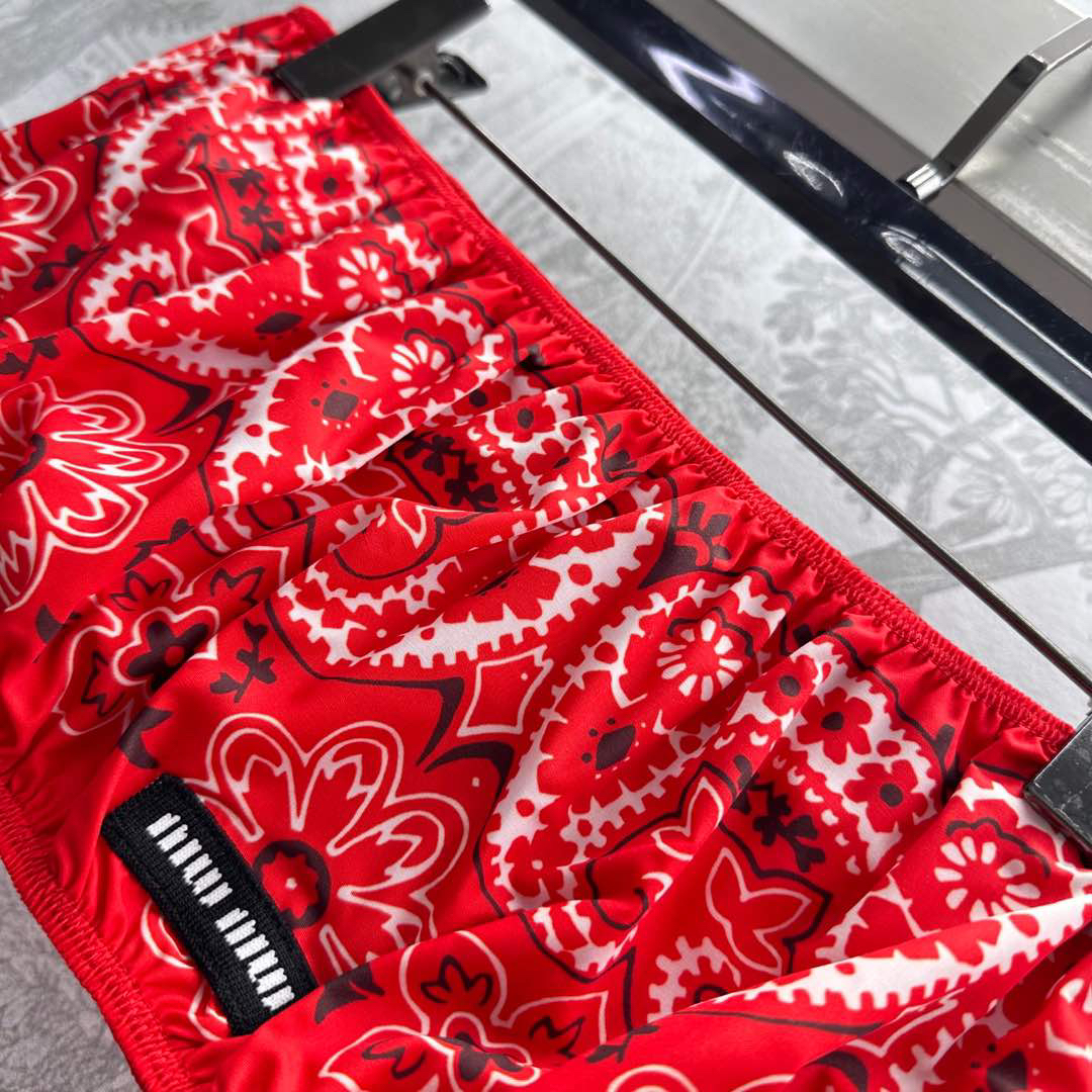 MIU25SS printed bustier