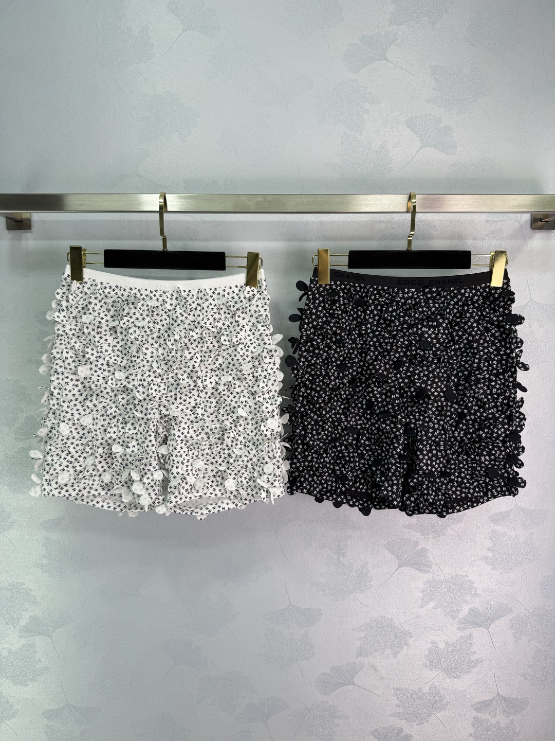CHANE25SS Petal High Waist Shorts