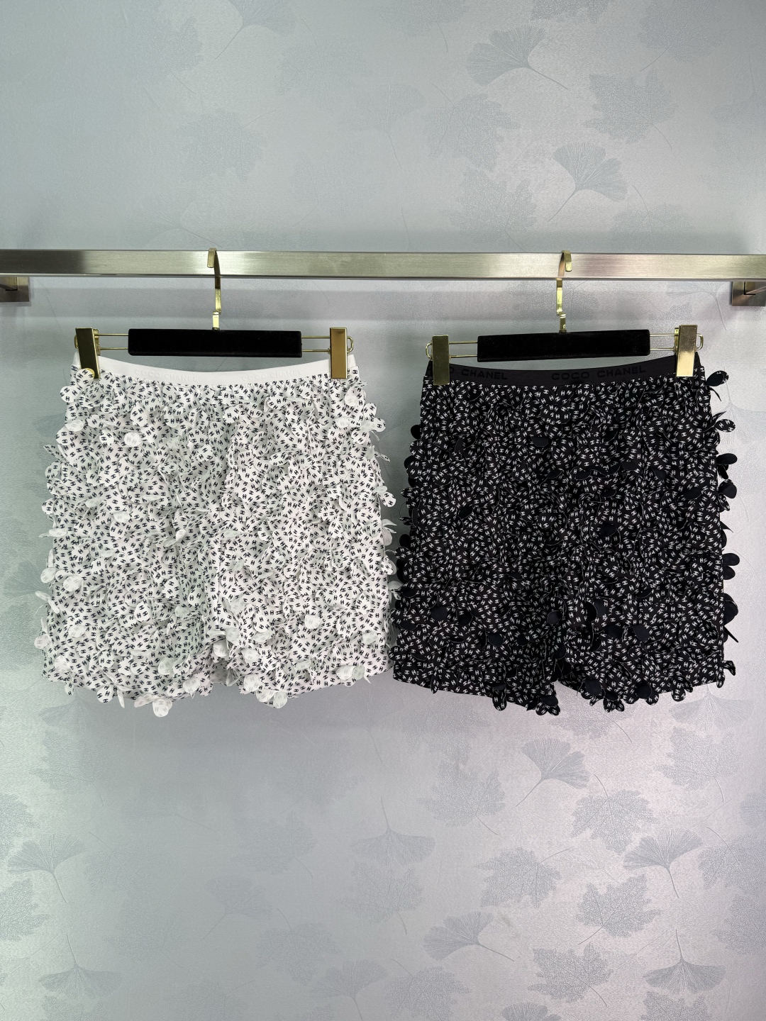 CHANE25SS Petal High Waist Shorts