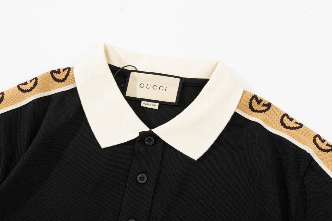 DIA Shoulder logo short sleeved polo