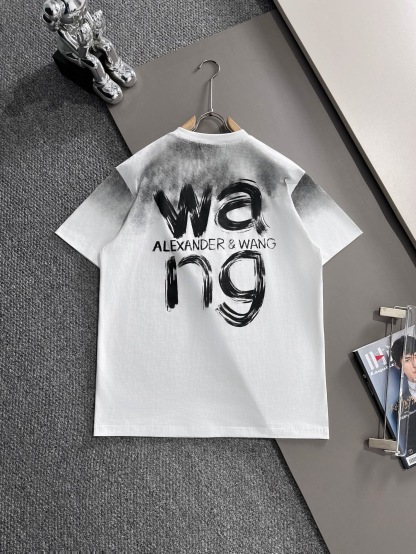 WANG short-sleeved shirt