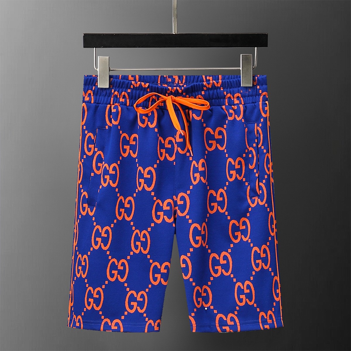 GG Full printed logo short sleeved POLO set