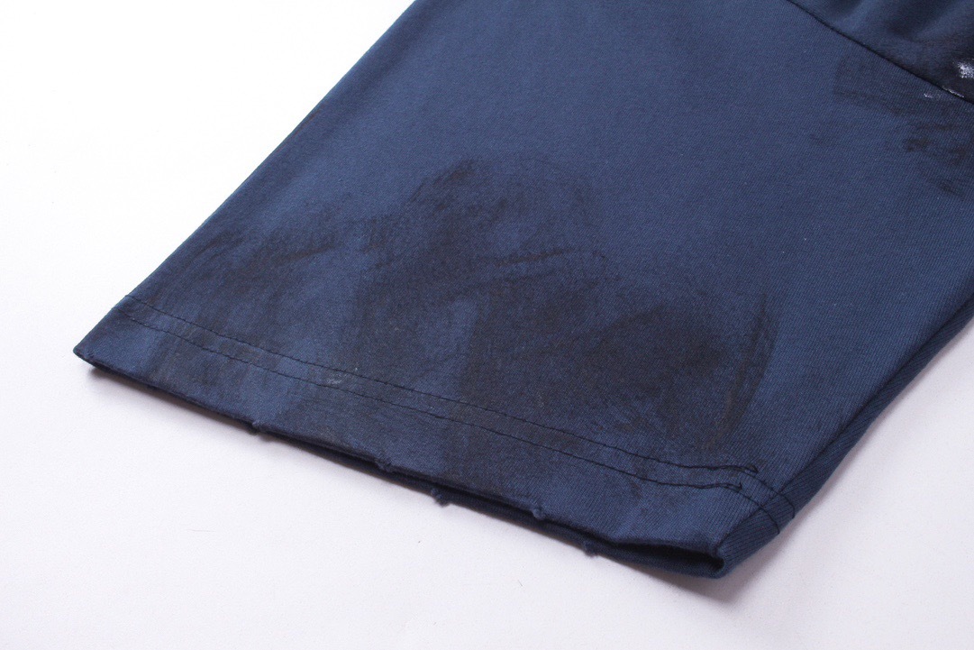 BA Football star's gradient printed short sleeved T-shirt