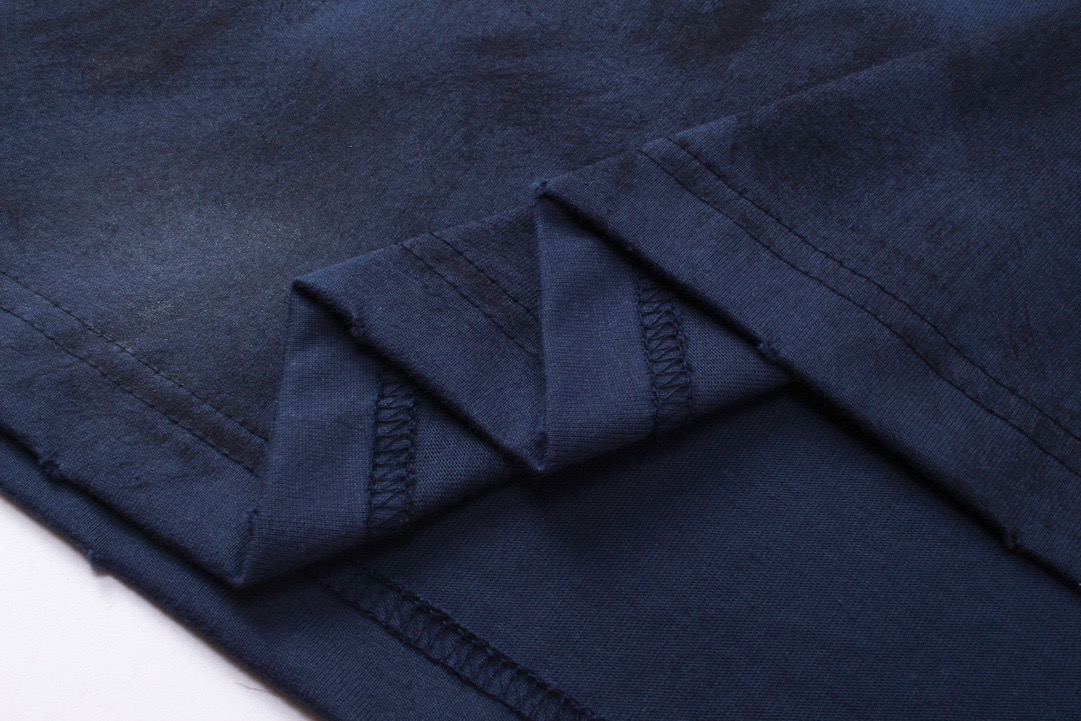 BA Football star's gradient printed short sleeved T-shirt