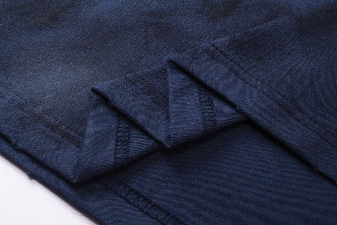 BA Football star's gradient printed short sleeved T-shirt