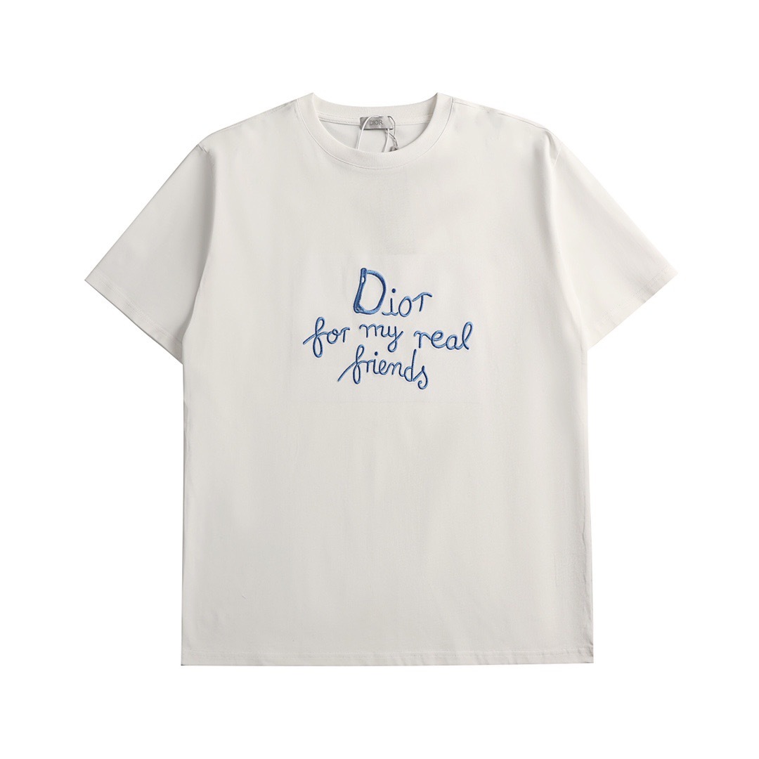 DIA Blue logo short sleeved T-shirt