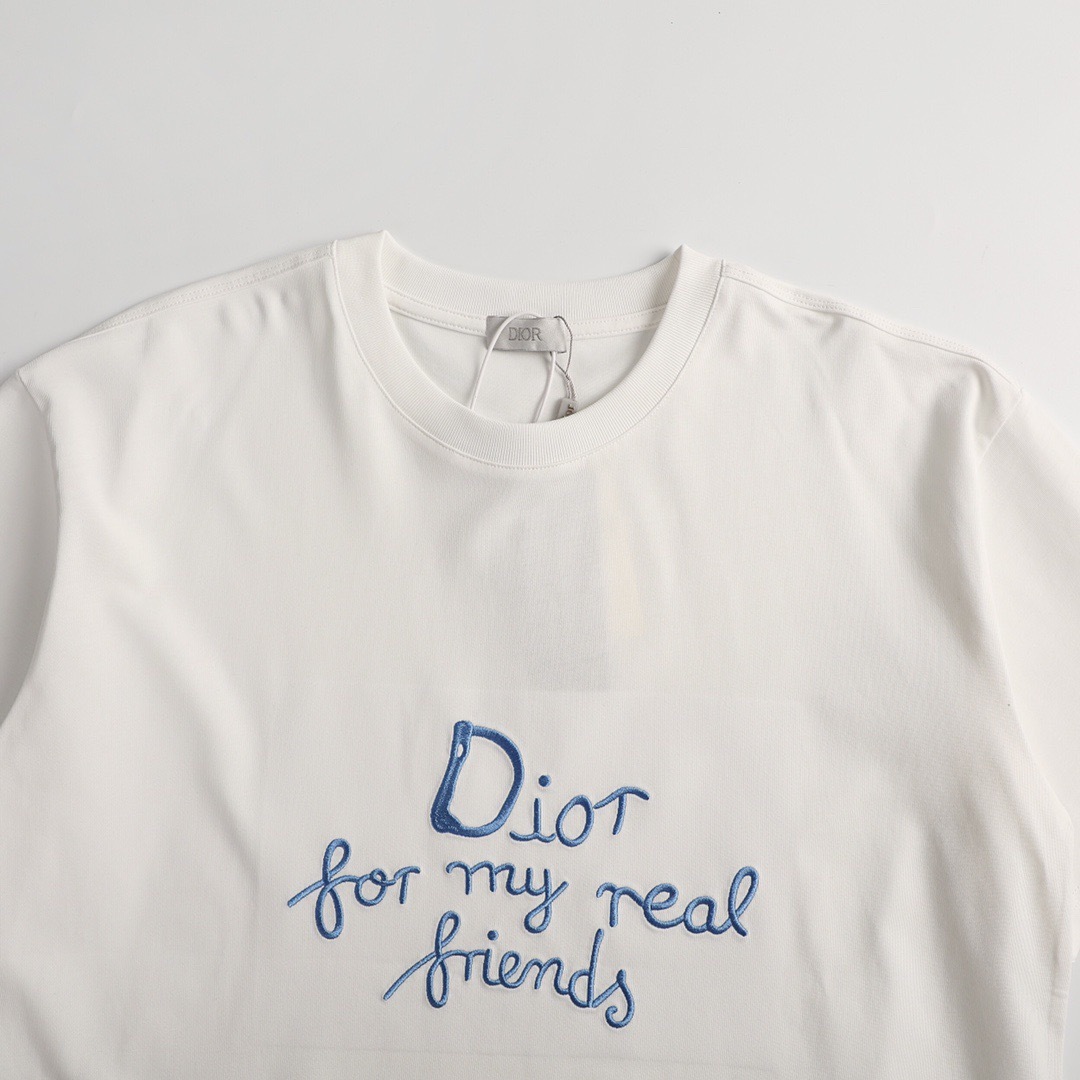 DIA Blue logo short sleeved T-shirt