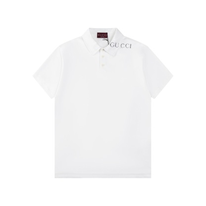 GG 25SS Collar printed polo shirt