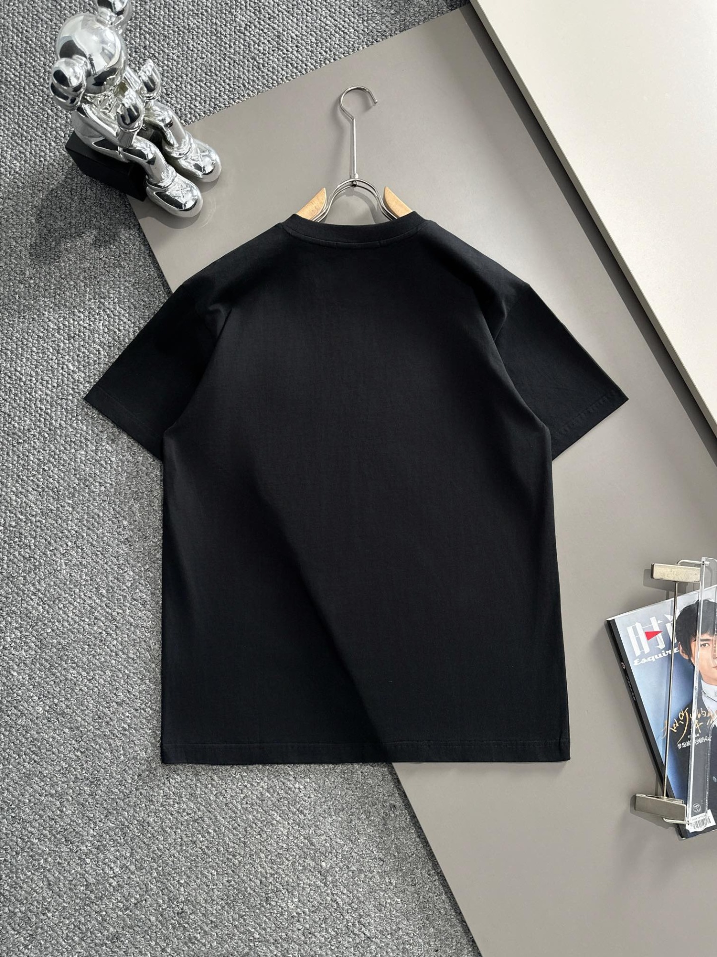 GG Fluorescent Double C Large Logo Short sleeved T-shirt