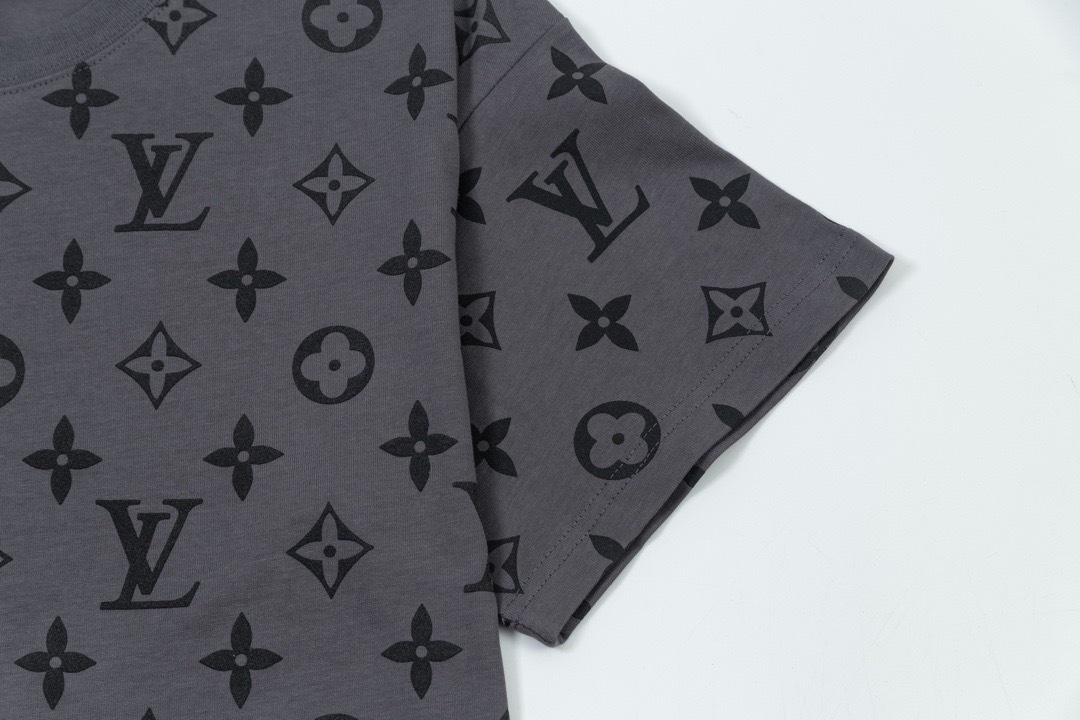 1V Full printed presbyopia short sleeved T-shirt