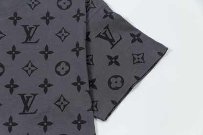 1V Full printed presbyopia short sleeved T-shirt