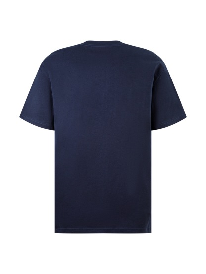 GG Color blocking printed logo short sleeved T-shirt