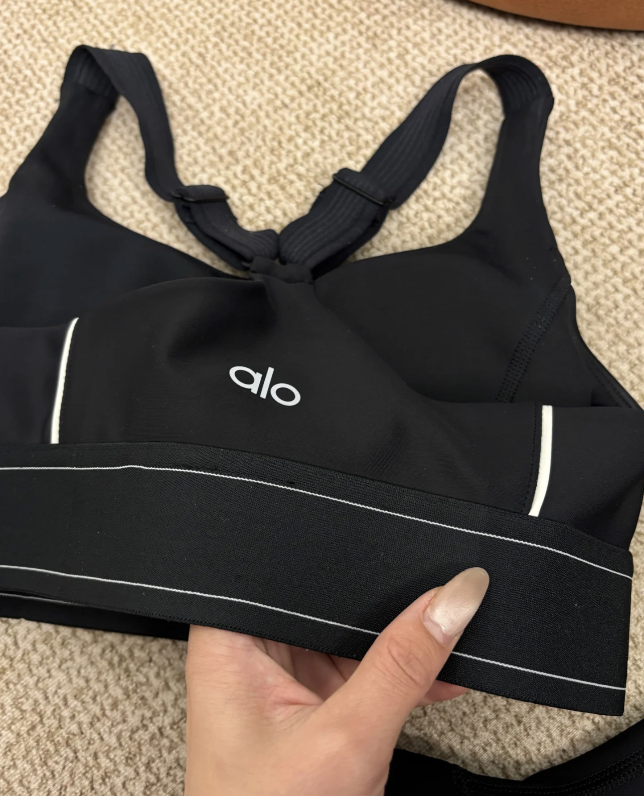 Alo Classic Two tone Yoga Set