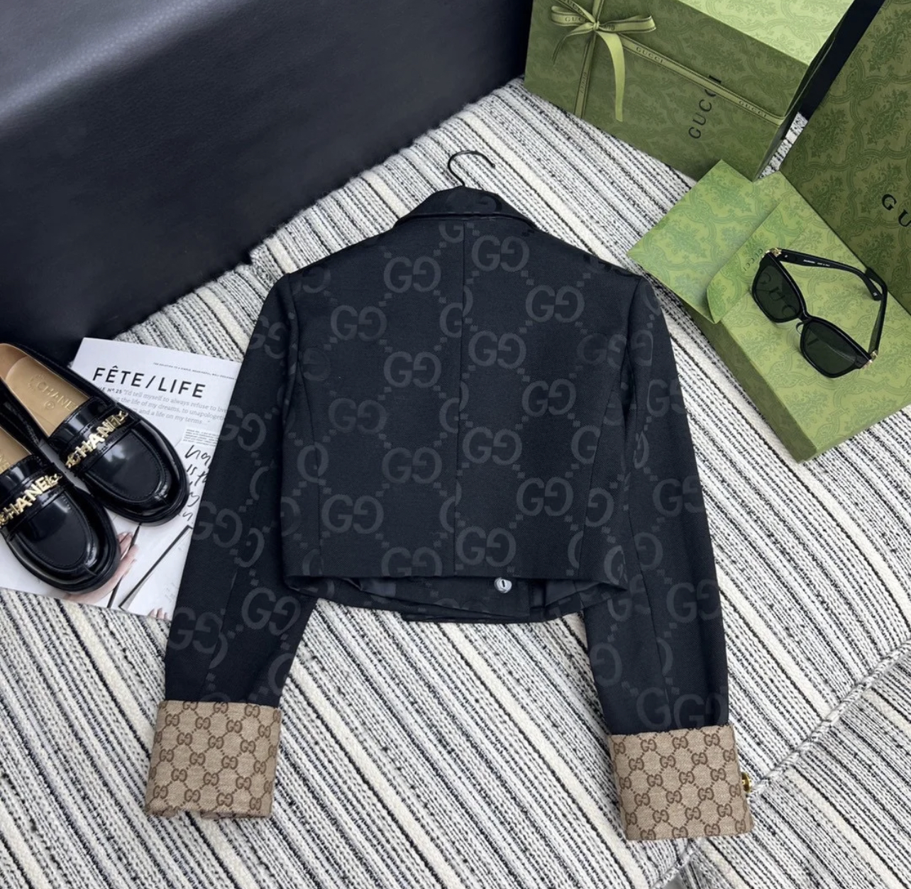 GG Splicing cuff short suit