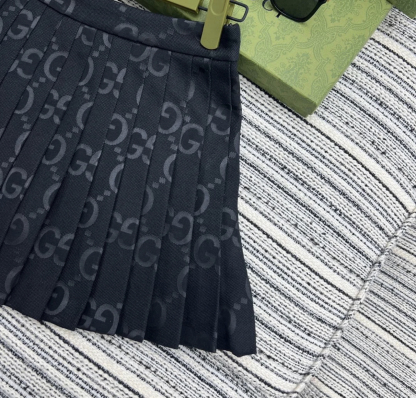 GG Pleated short sleeved shirt