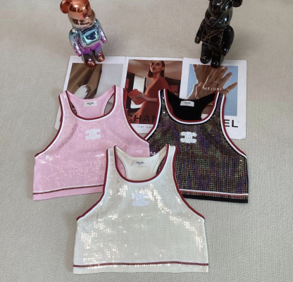 SL Sparkling H-shaped short vest