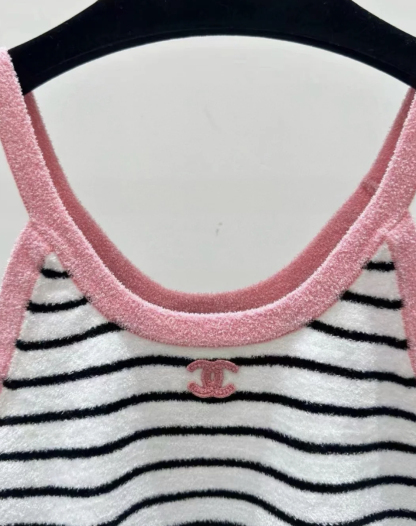 XX Customized Knitted Fabric Strap with Color Bar