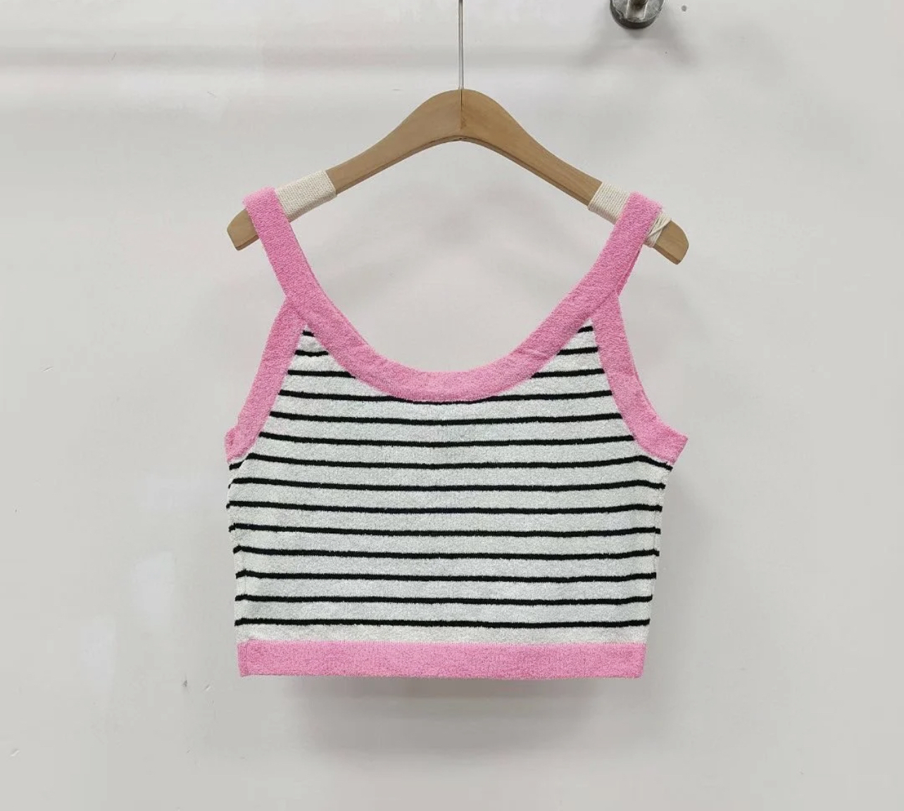 XX Customized Knitted Fabric Strap with Color Bar