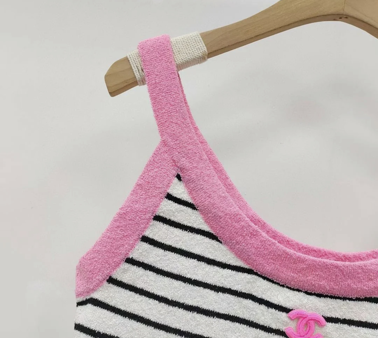 XX Customized Knitted Fabric Strap with Color Bar