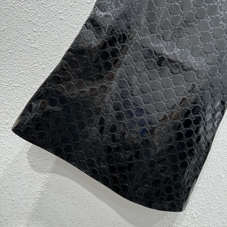 GG Sheepskin vest dress