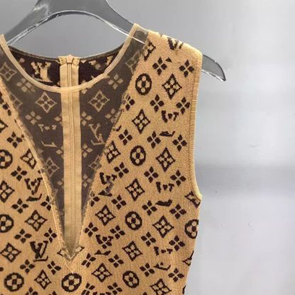 LU Cutout V-Neck Vest Dress