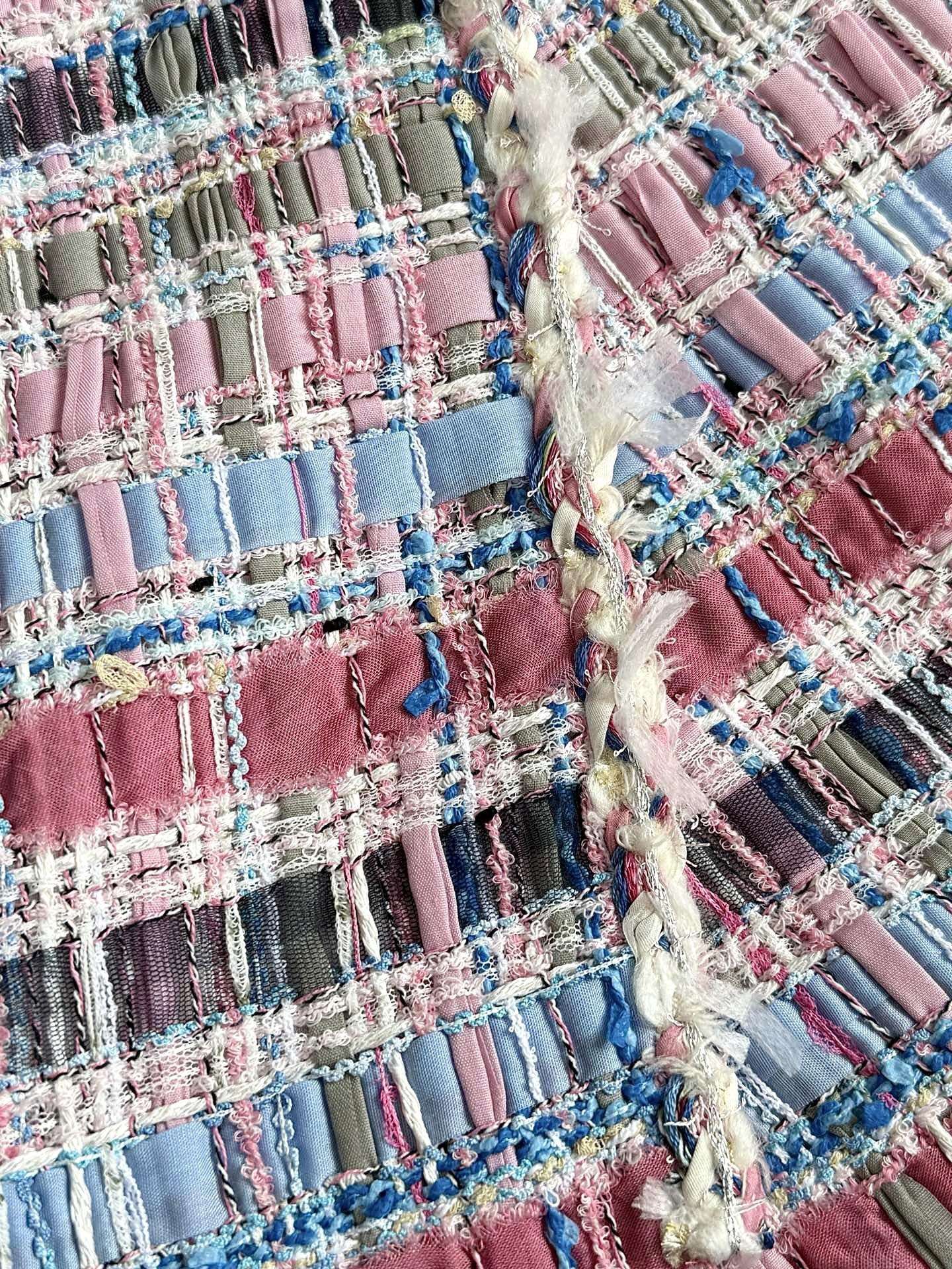 CC 25SS Colorful woven short skirt pants