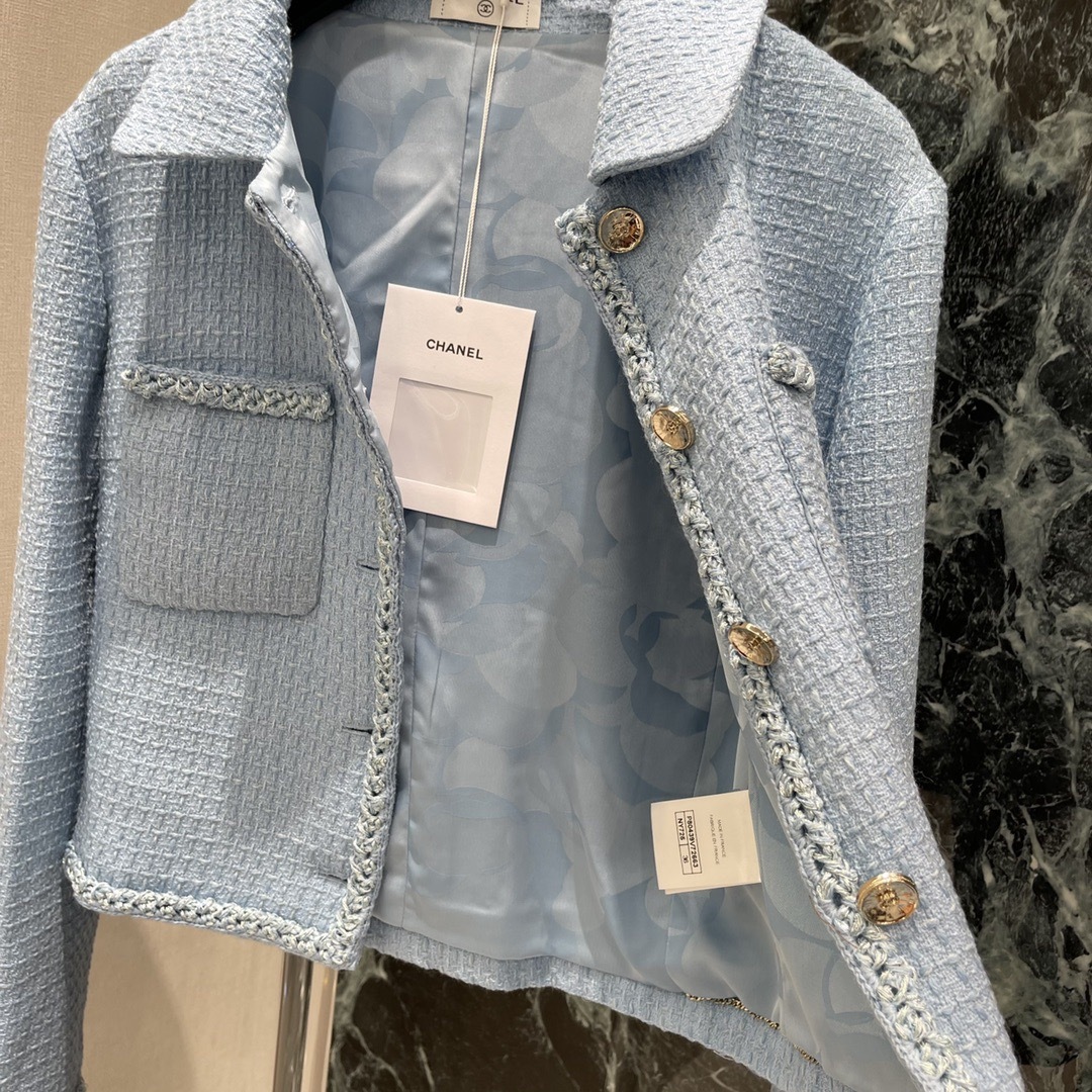 CC 25SS Blue woolen jacket