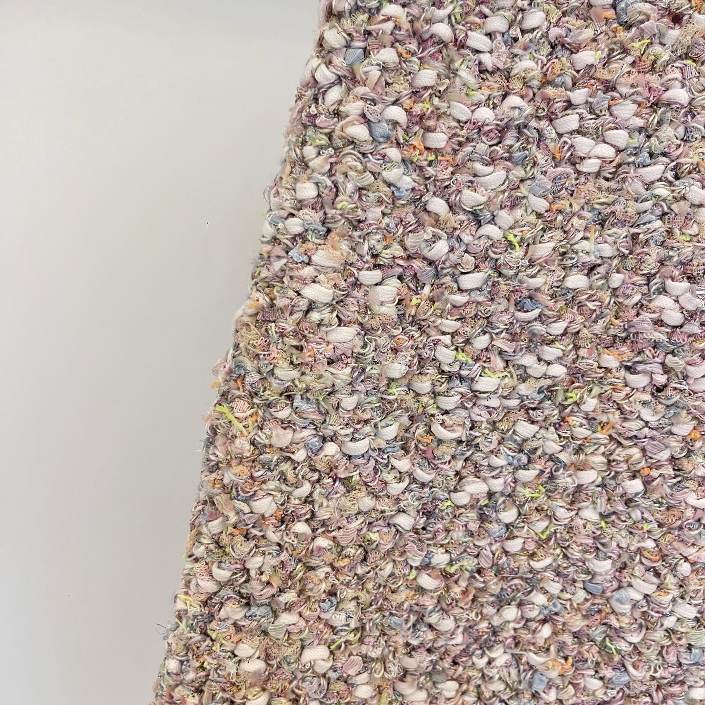 CC 25SS Half skirt woven with rhinestones