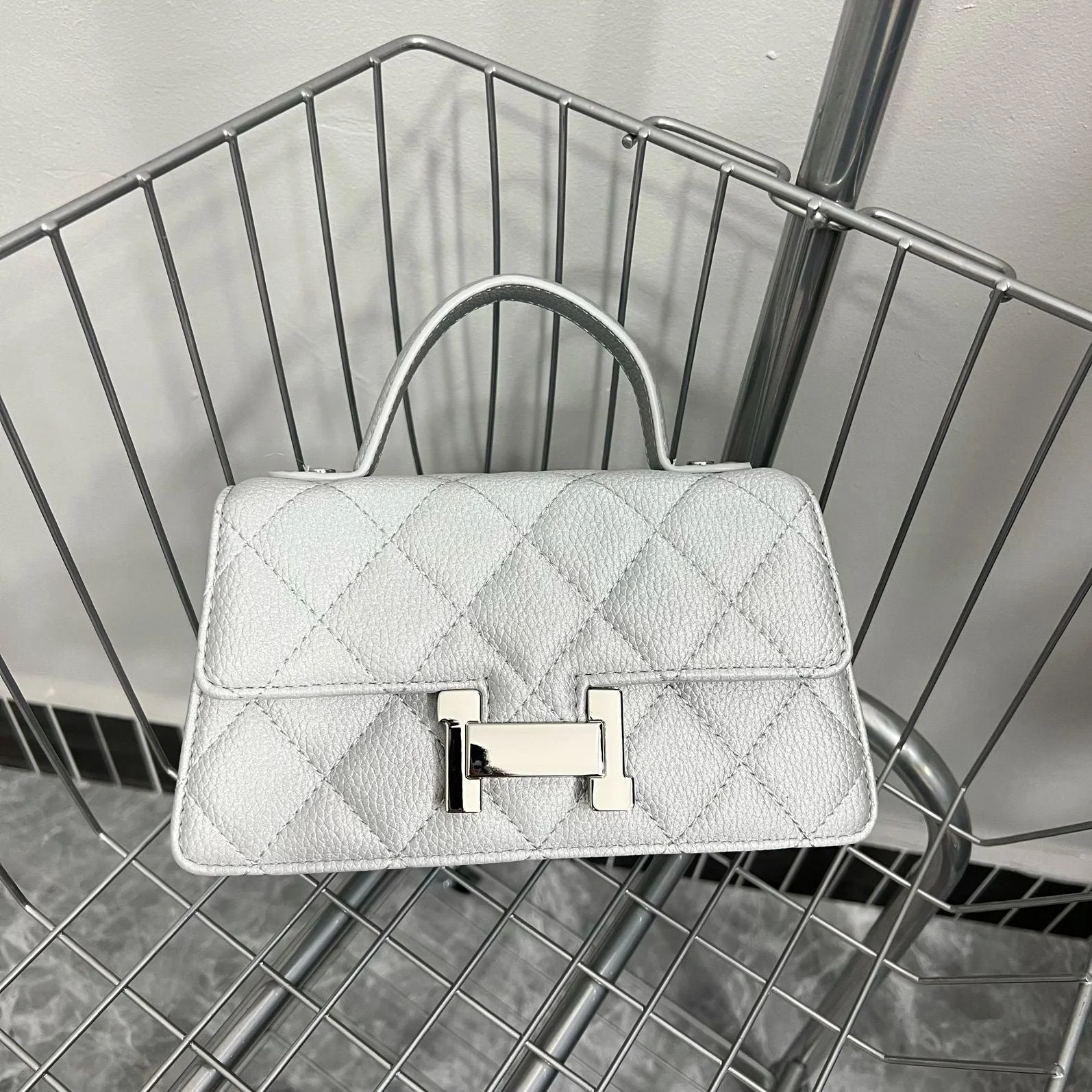 Women's High-looking Hand-held Crossbody Chain Leather Double Shoulder