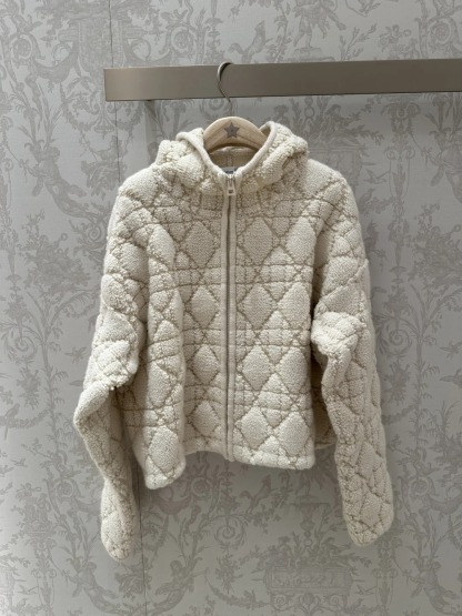 DIO Rattan Check Zip Hoodie