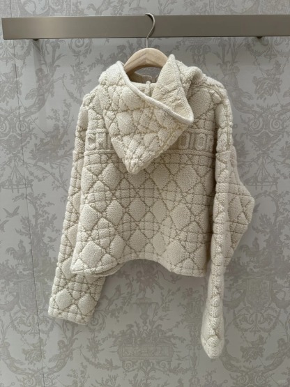 DIO Rattan Check Zip Hoodie