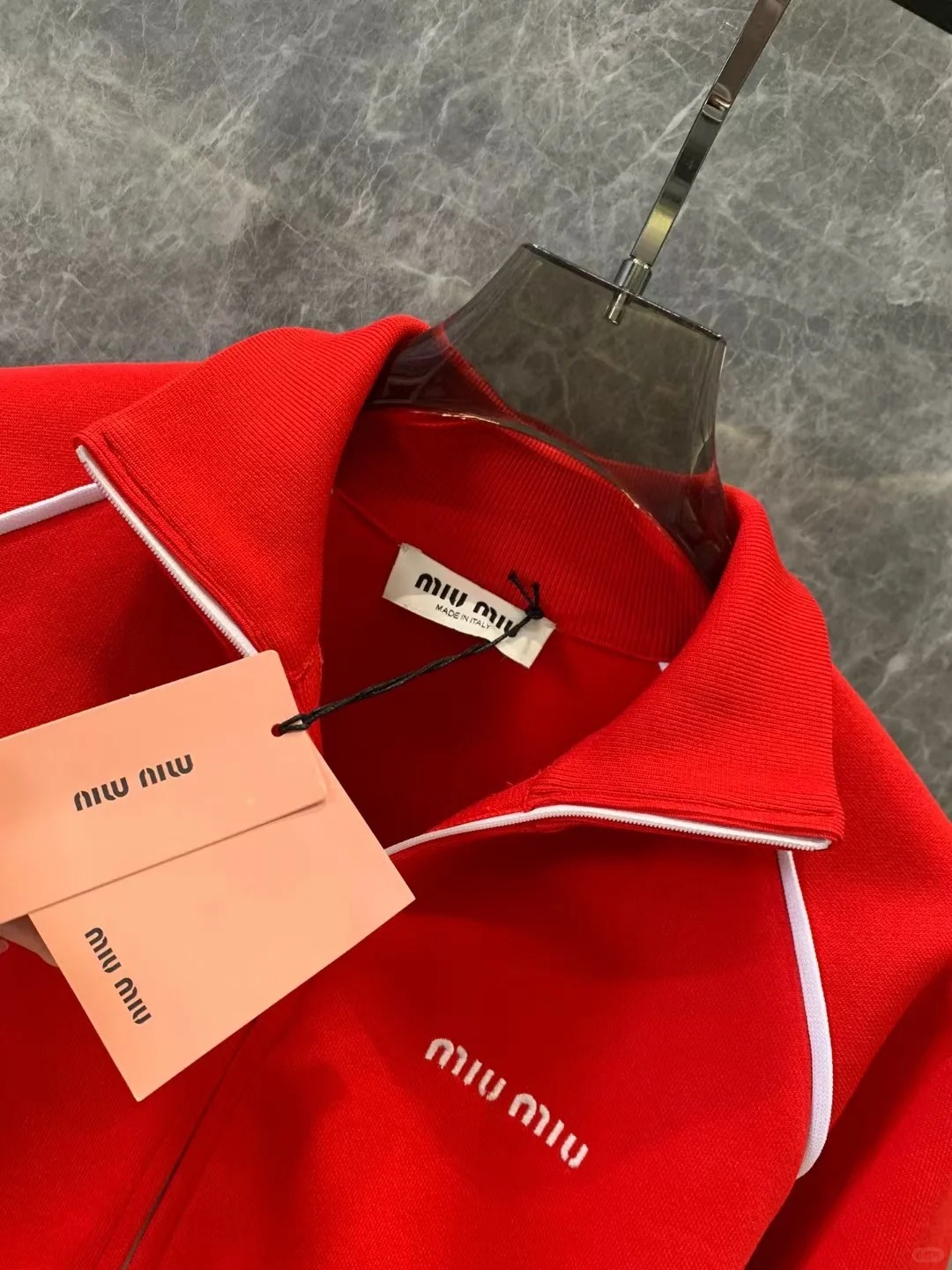 MIU College Style Sports Jacket Coat