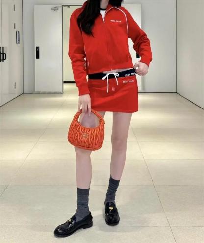 MIU College Style Sports Jacket Coat