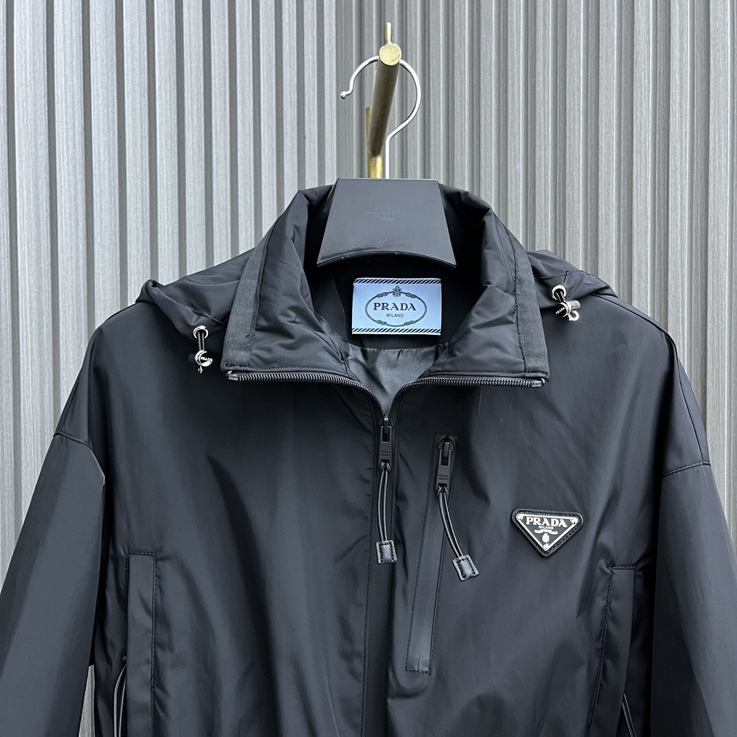 PP Classic triangle logo nylon assault suit