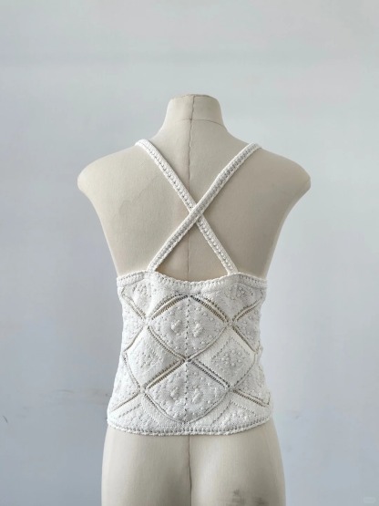 CHANE diamonds Buckle camisole top