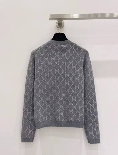 GG Hot stamping knitted cardigan