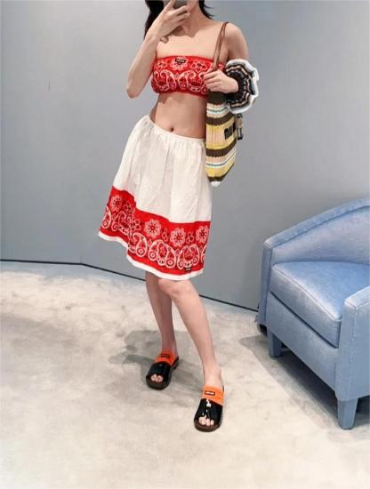 MIU25SS printed bustier