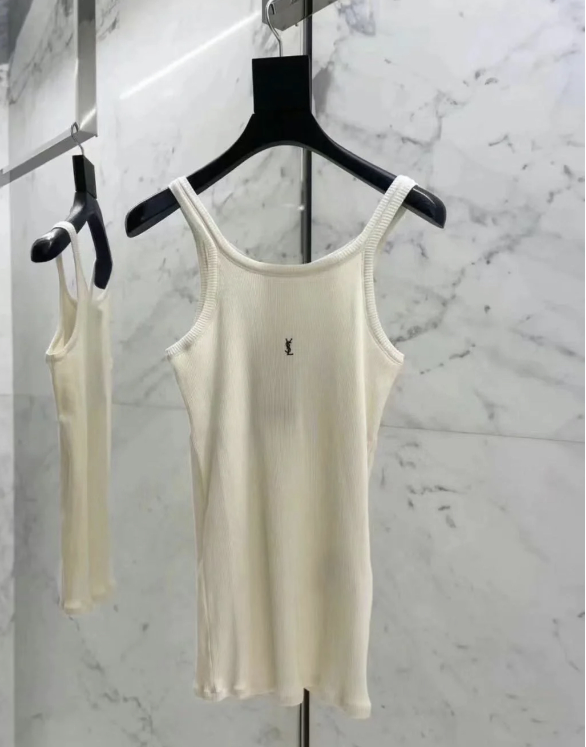 YSL Small LOGO Embroidered Strap Double Color