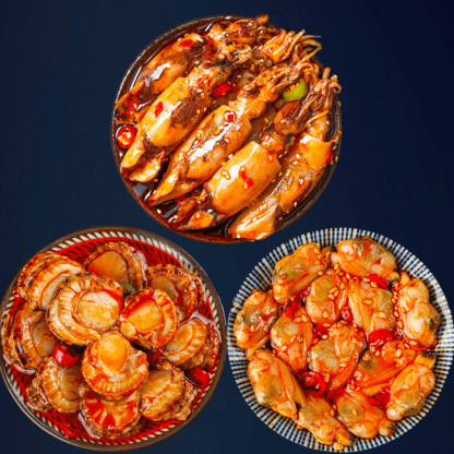 ✨🥰✅Freshly Caught Spicy Garlic Scallops (Canned)